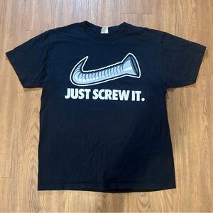 Vintage DJ Screw / NIKE "Just Screw It."  Shaka Tee’s XL H-Town Hip-Hop